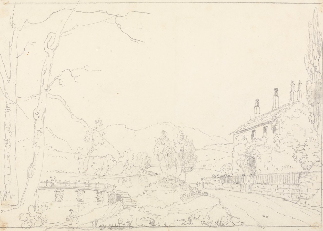 Near Rydal Lake, 10 February 1836 by Capt. Thomas Hastings