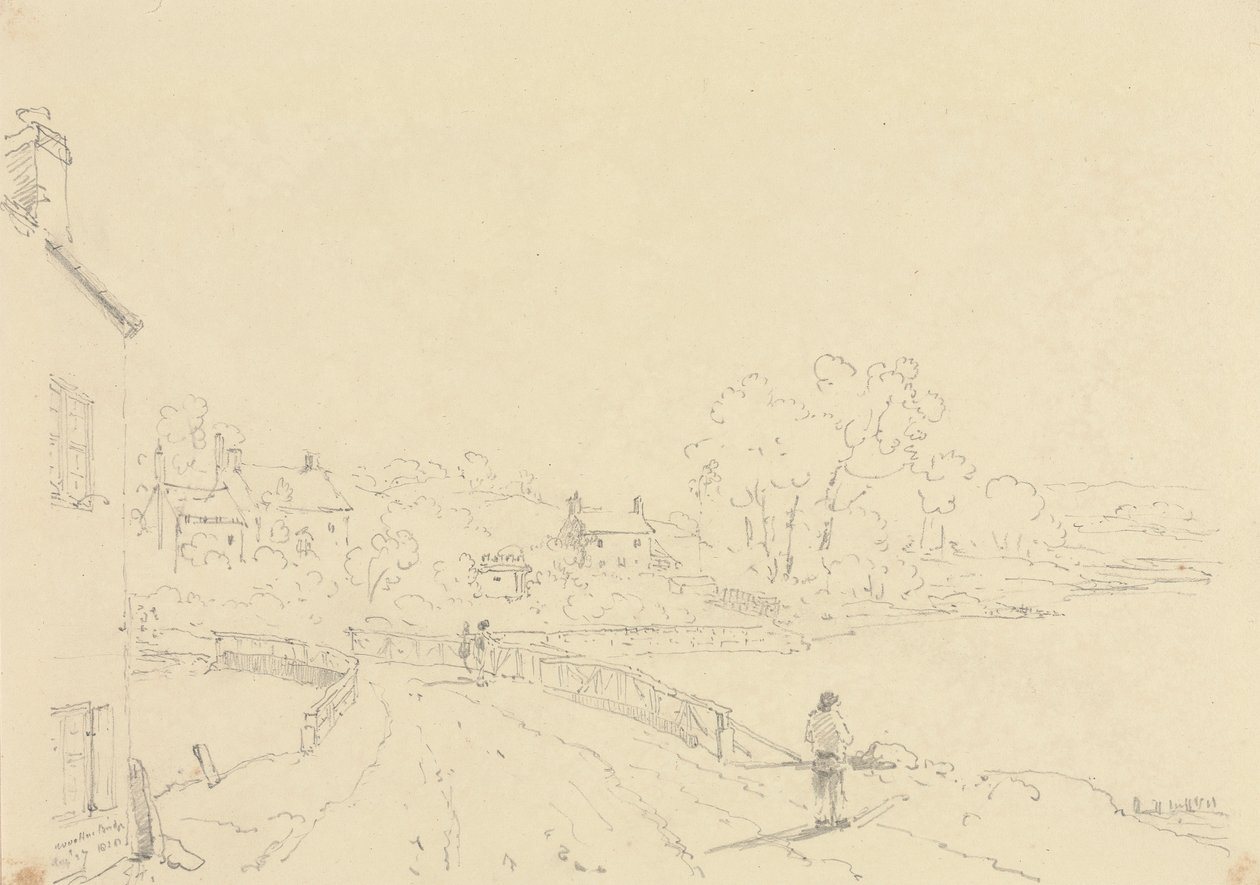 Wootton Bridge, 17 August 1826 by Capt. Thomas Hastings