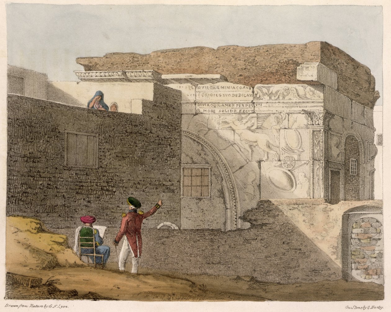 Triumphal Arch, Tripoli, Plate 4 from 