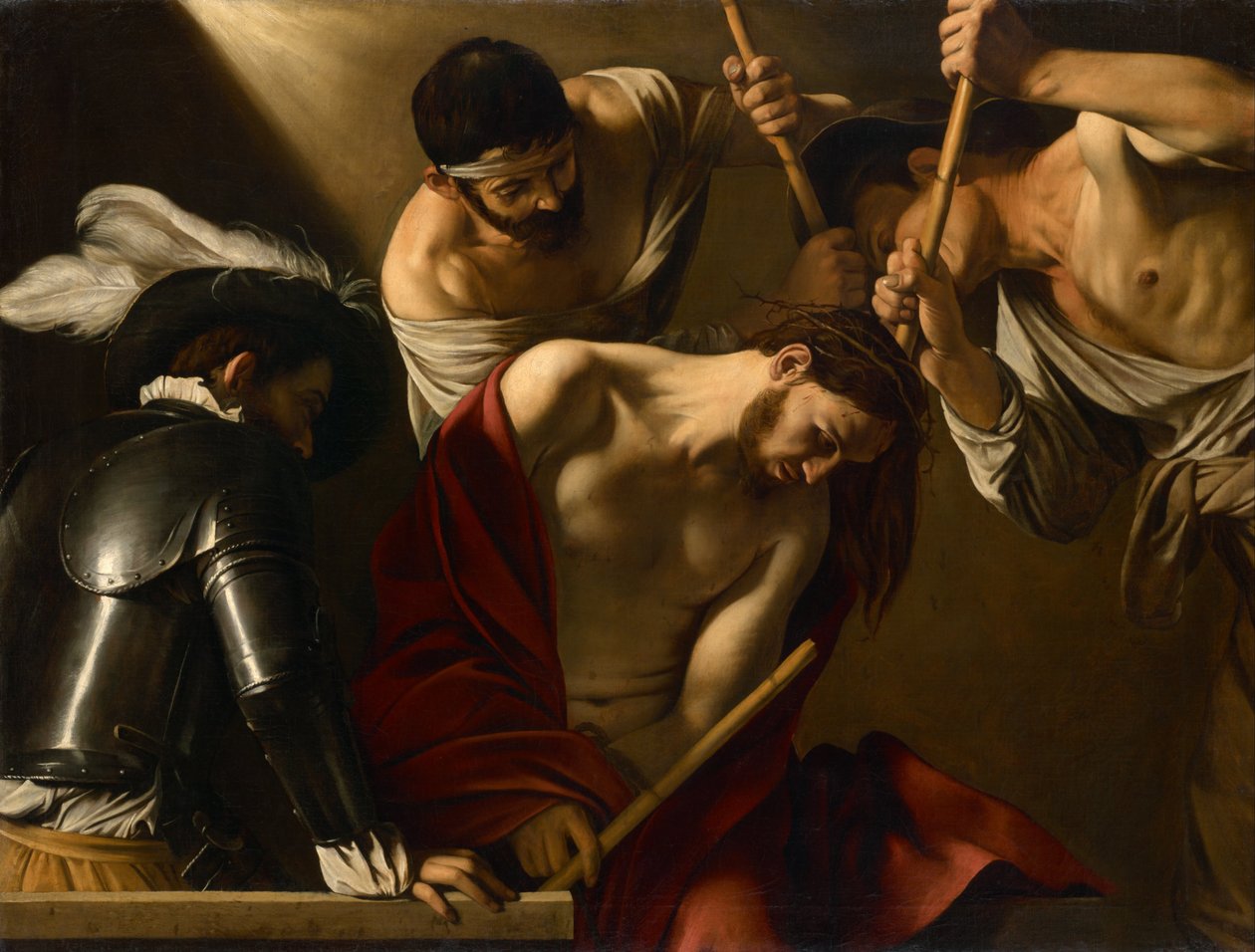Christ Crowned with Thorns by Caravaggio