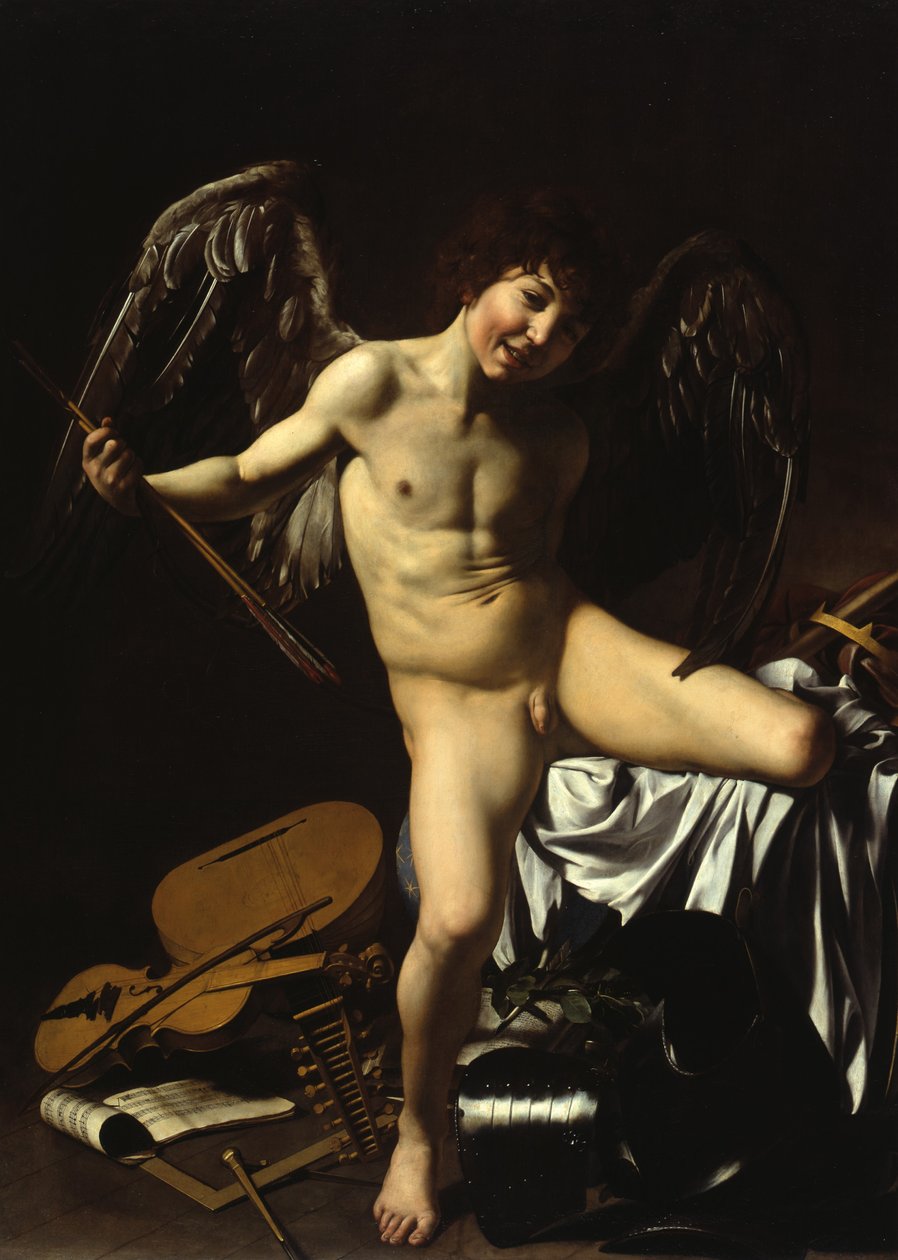 Love Conquers All by Caravaggio