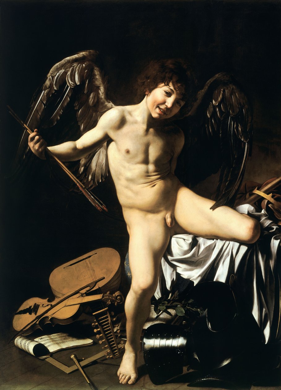 Love Conquers All by Caravaggio