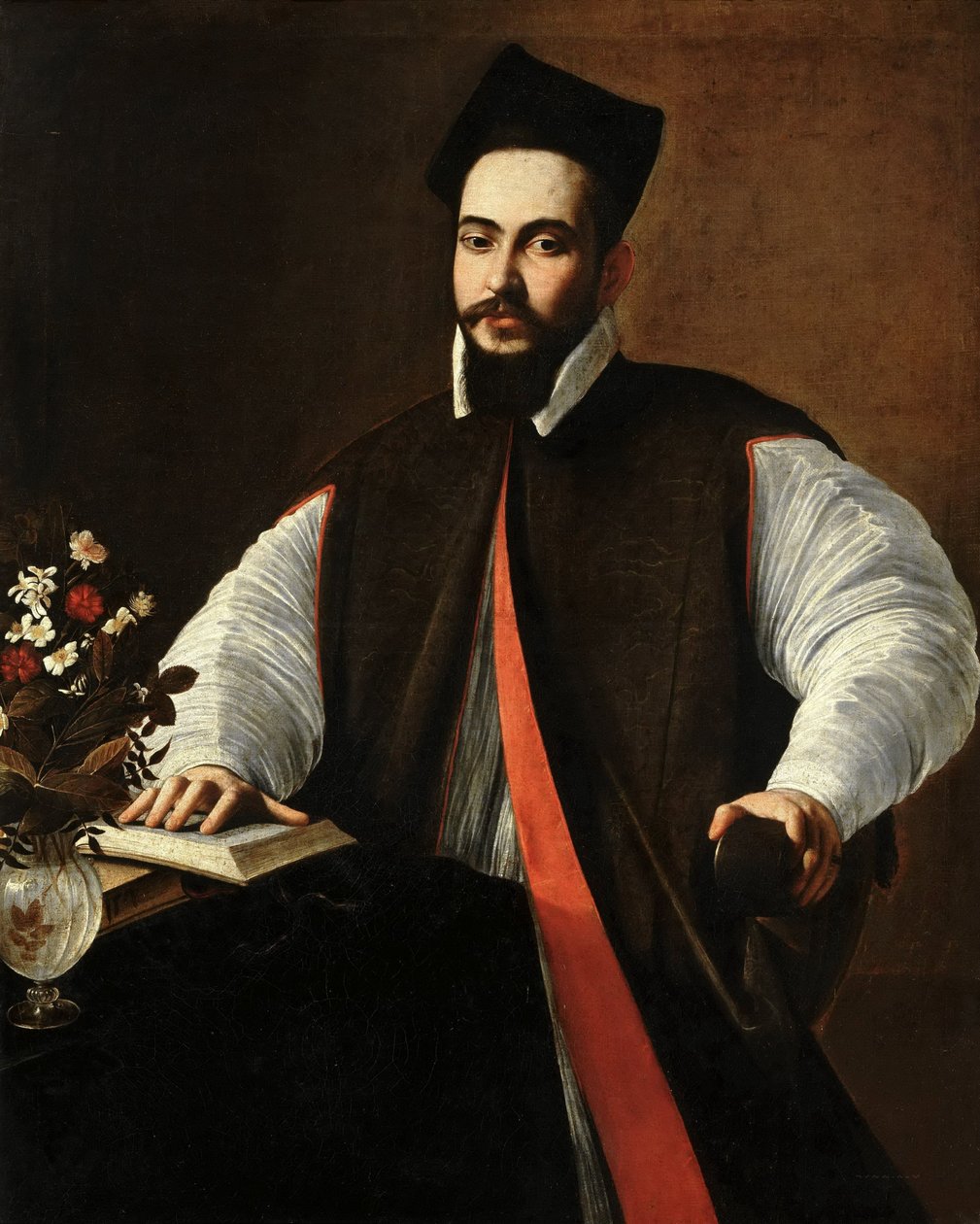 Portrait of Maffeo Barberini (Pope Urban VIII) by Caravaggio
