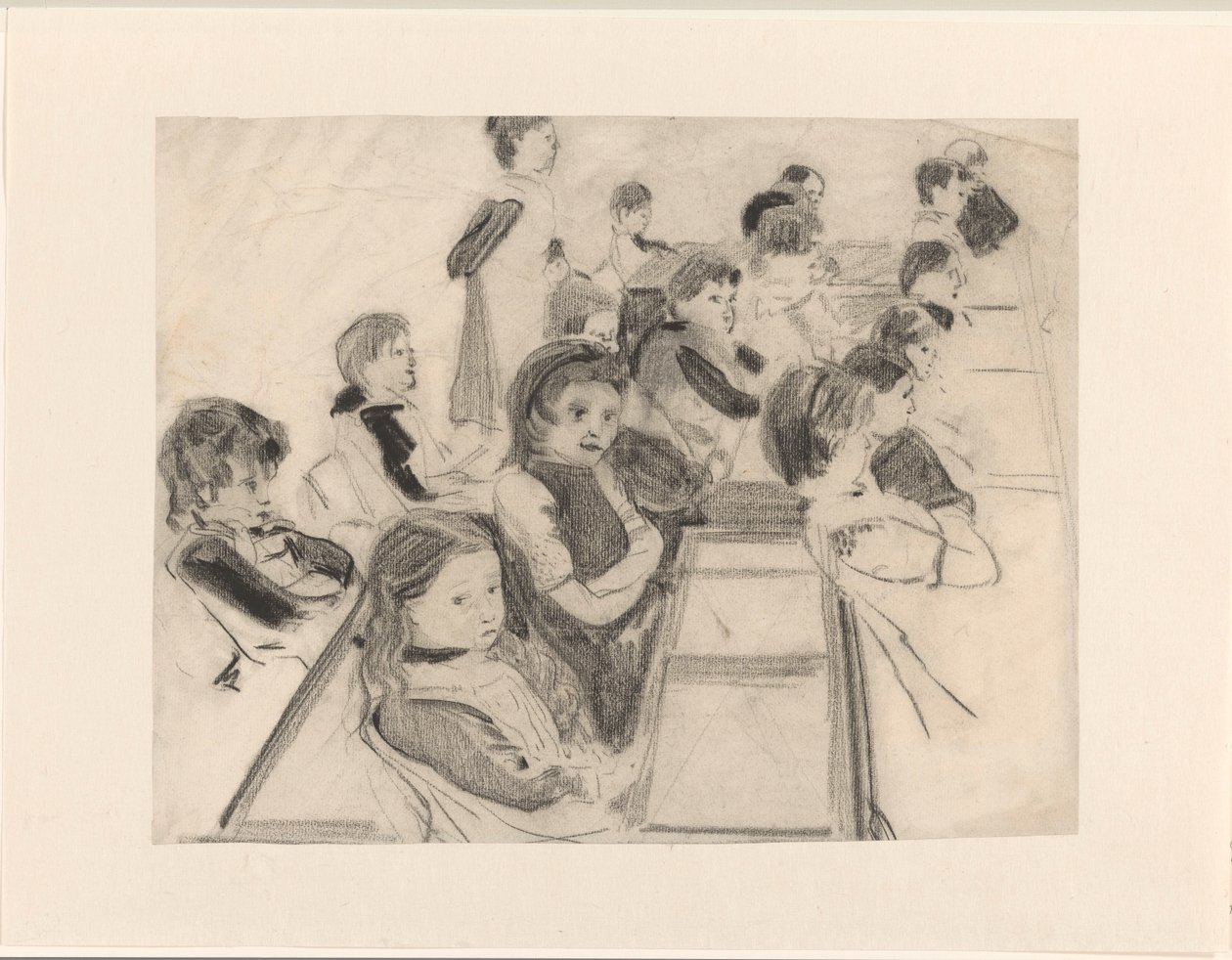 School Class by Carel Adolph Lion Cachet