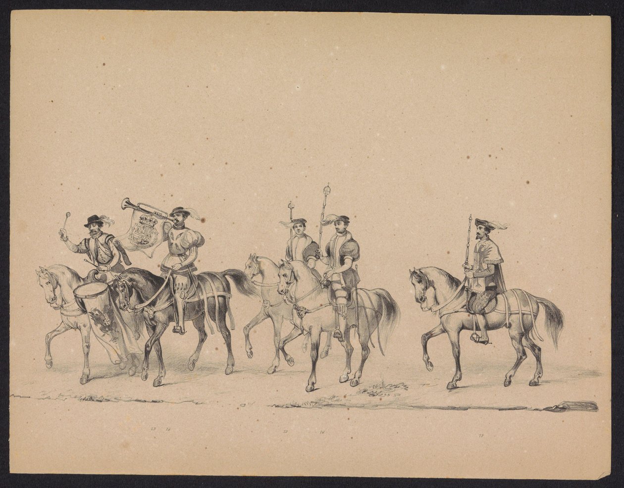 Masquerade of the Utrecht Students, 1846 (Plate 13) by Carel Christiaan Antony Last