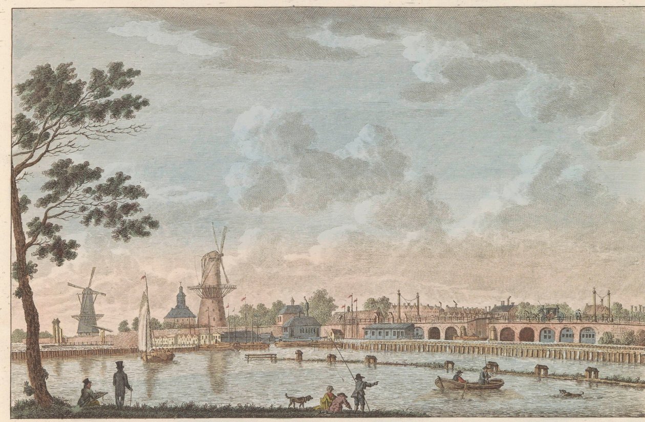 View of the Hogesluis, ca. 1790 by Carel Frederik Bendorp (I)