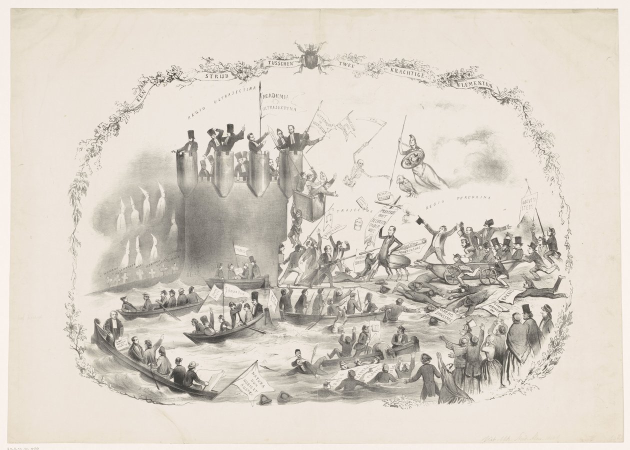 Satire on Thorbecke
