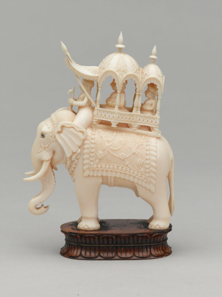 Black king, chess piece, India, 1820 circa by Carel Jacobus Behr