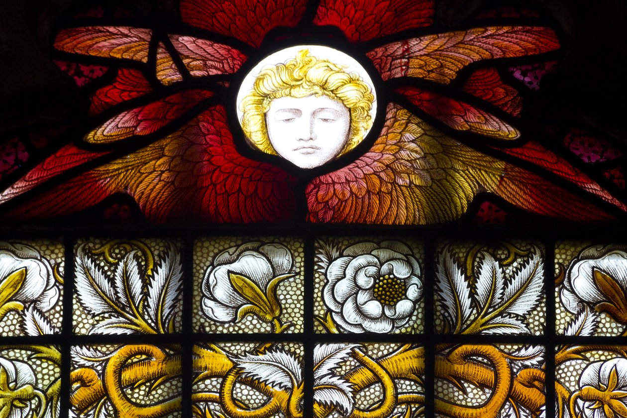 Angel & Foliage by Carl Almquist