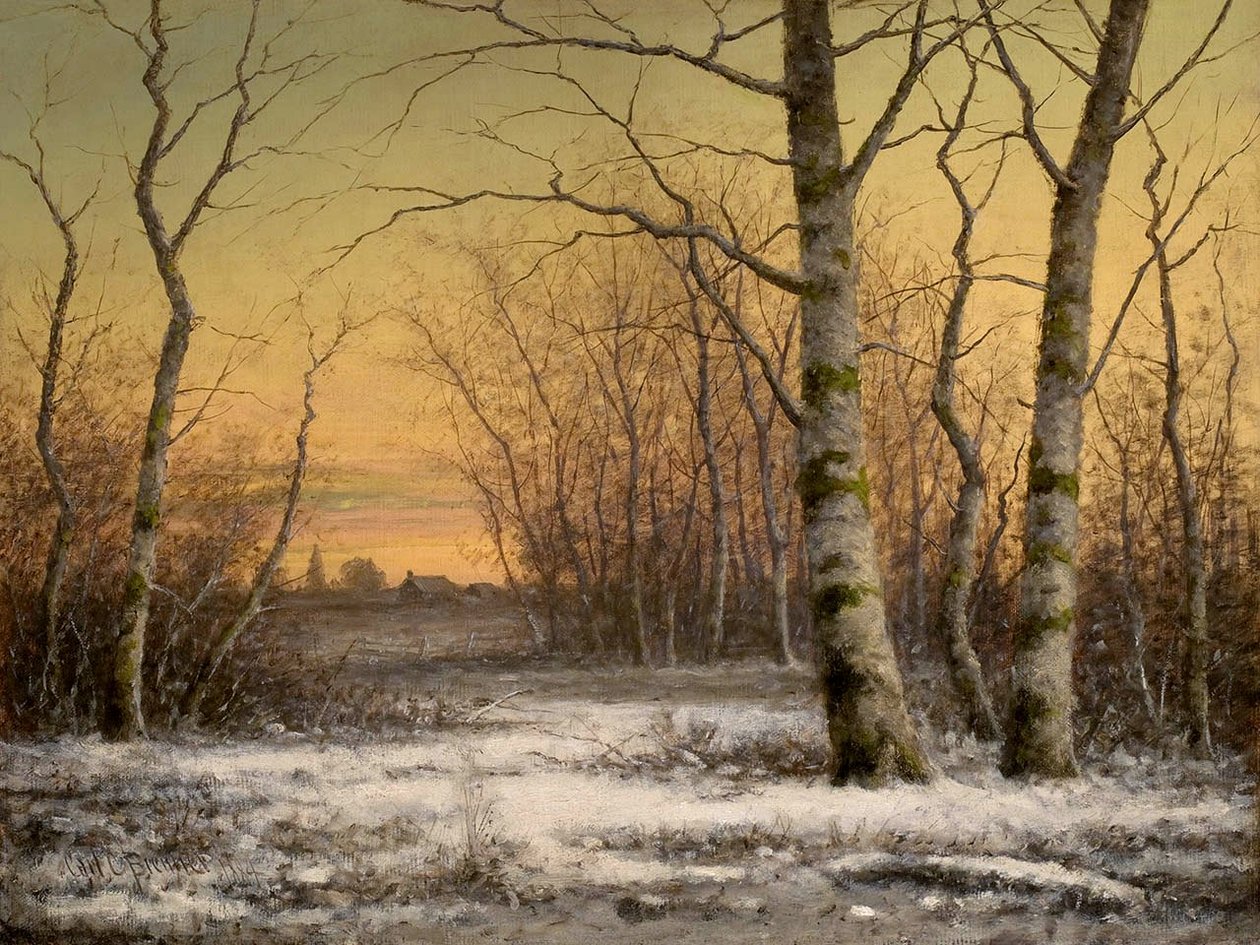 Winter by Carl Christian Brenner