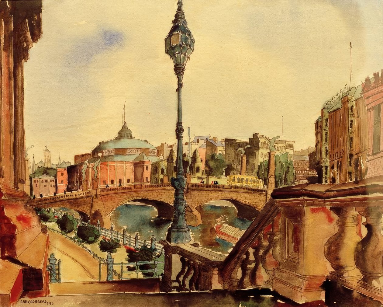 Berlin – Circus Busch by Carl Grossberg