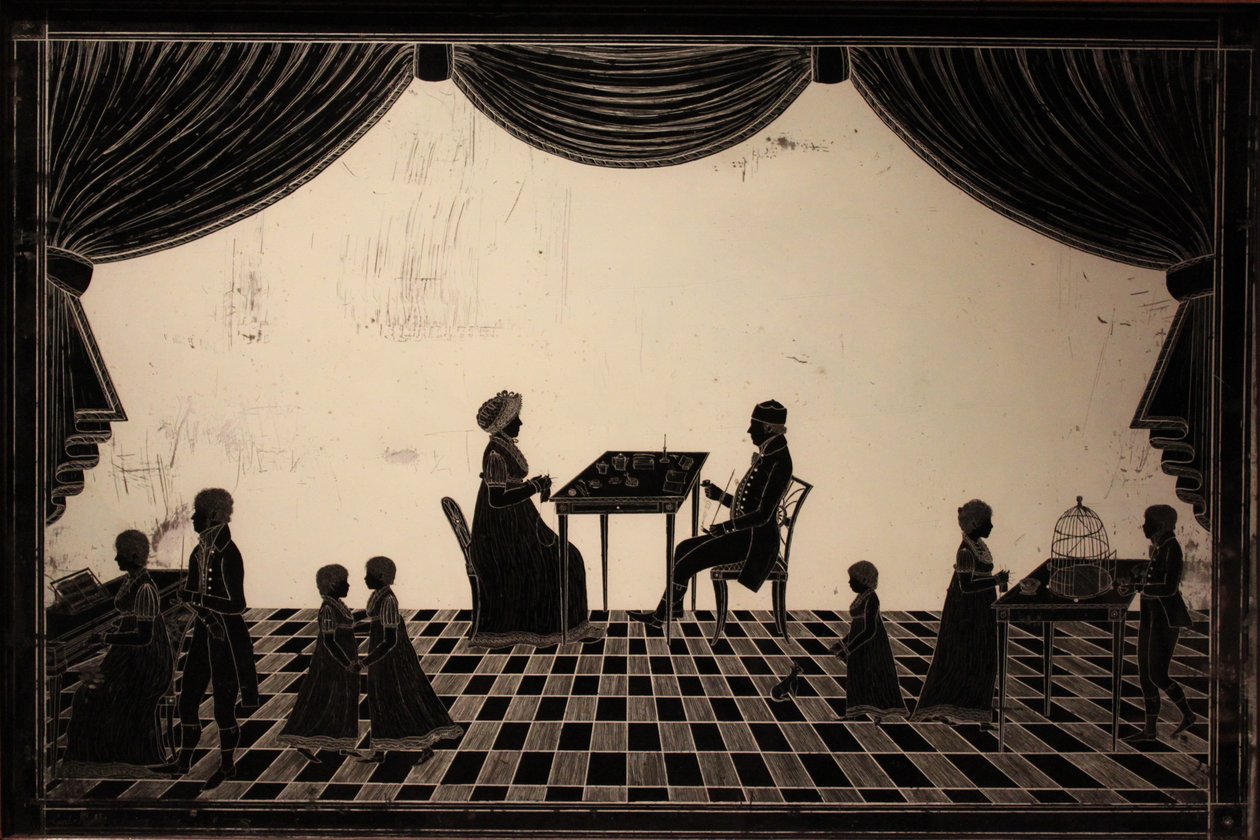 A Family Playing and Making House Music by Carl Rothe