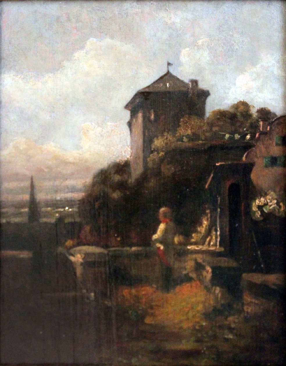 Sentinel on the Ramparts by Carl Spitzweg