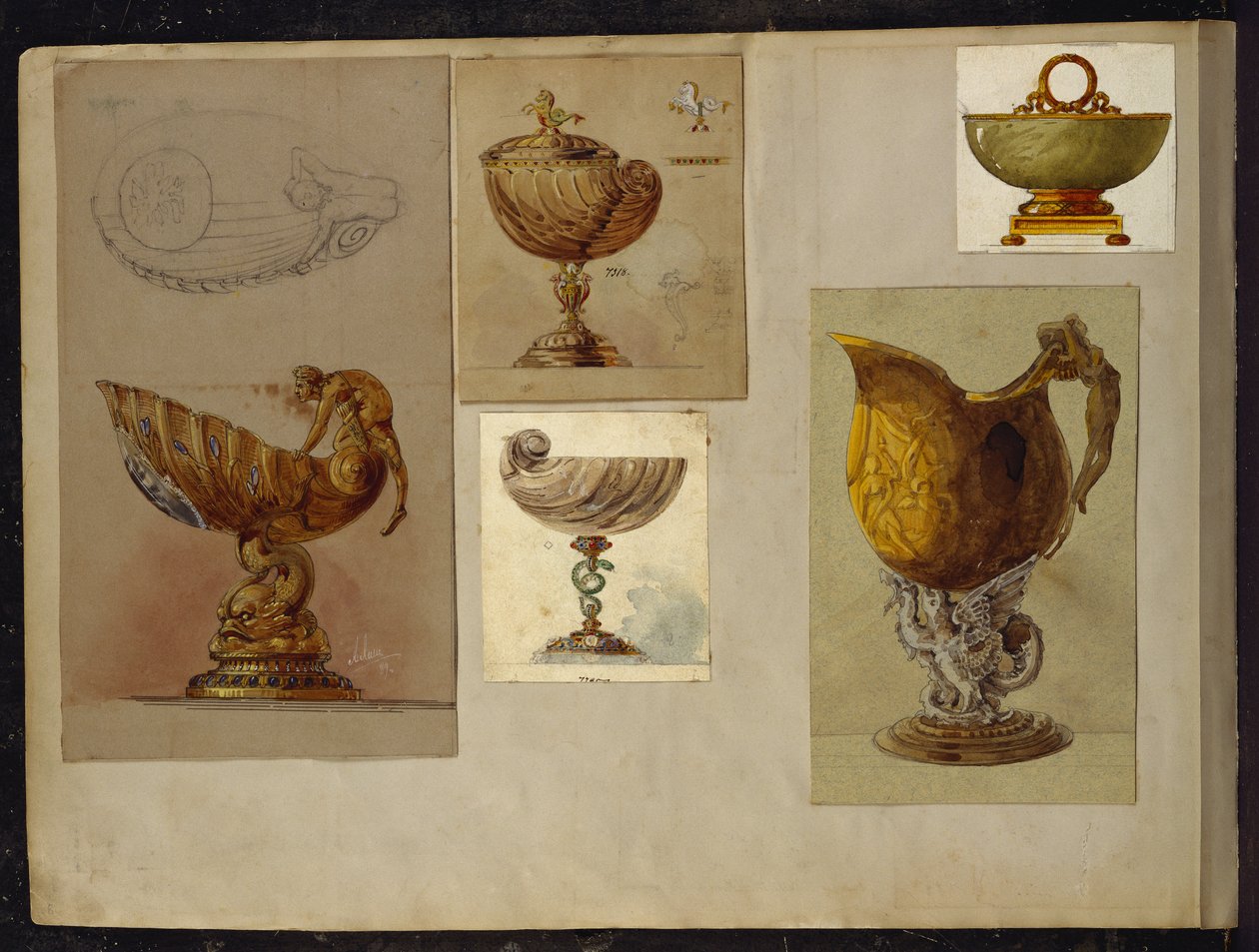 Selection of designs, House of Carl Faberge by Carl Fabergé