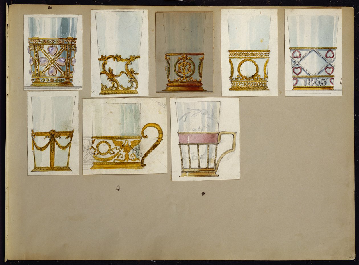 Selection of designs, House of Carl Faberge by Carl Fabergé