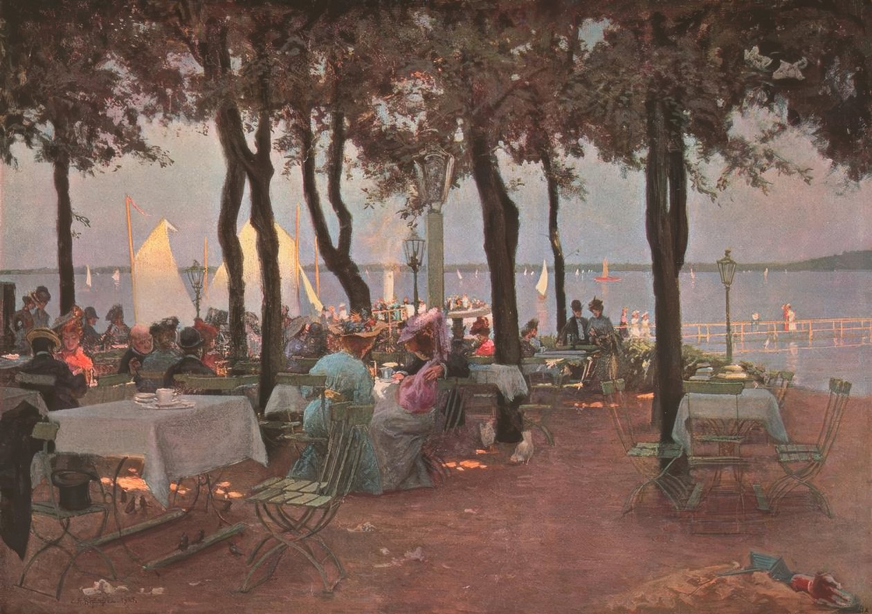 Summer Afternoon at Müggelsee by Carl Alexander Brendel