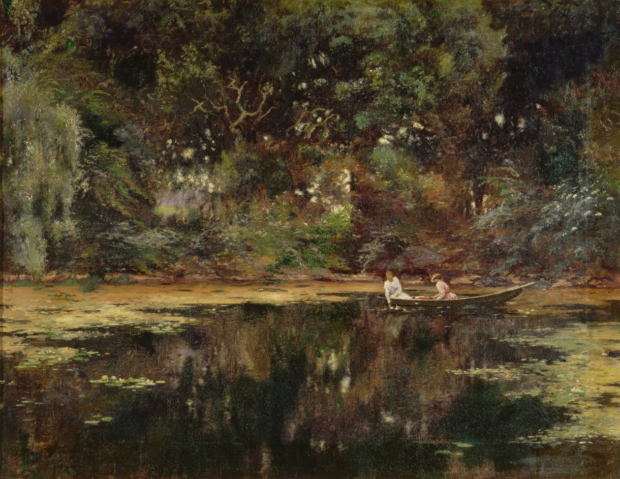 A Summer Boat Trip by Carl Christian Carlsen