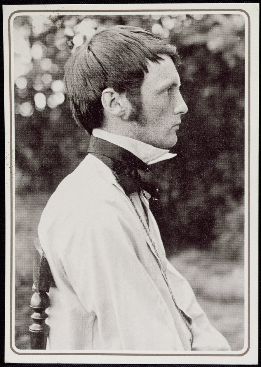 Portrait of Heinrich Vogeler (1872-1942) 1898 by Carl Eeg