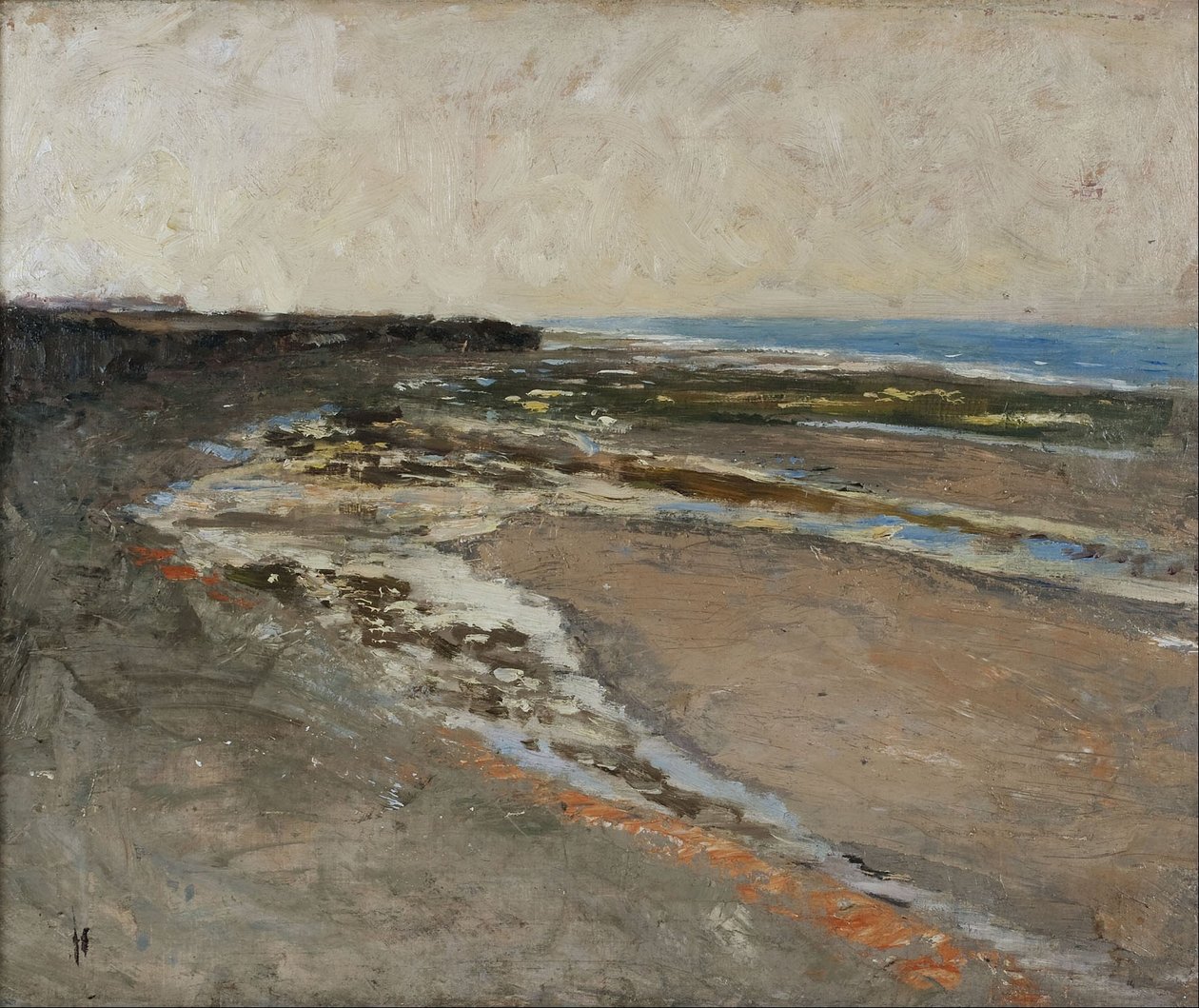 Seashore at Luc-sur-Mer by Carl Fredrik Hill