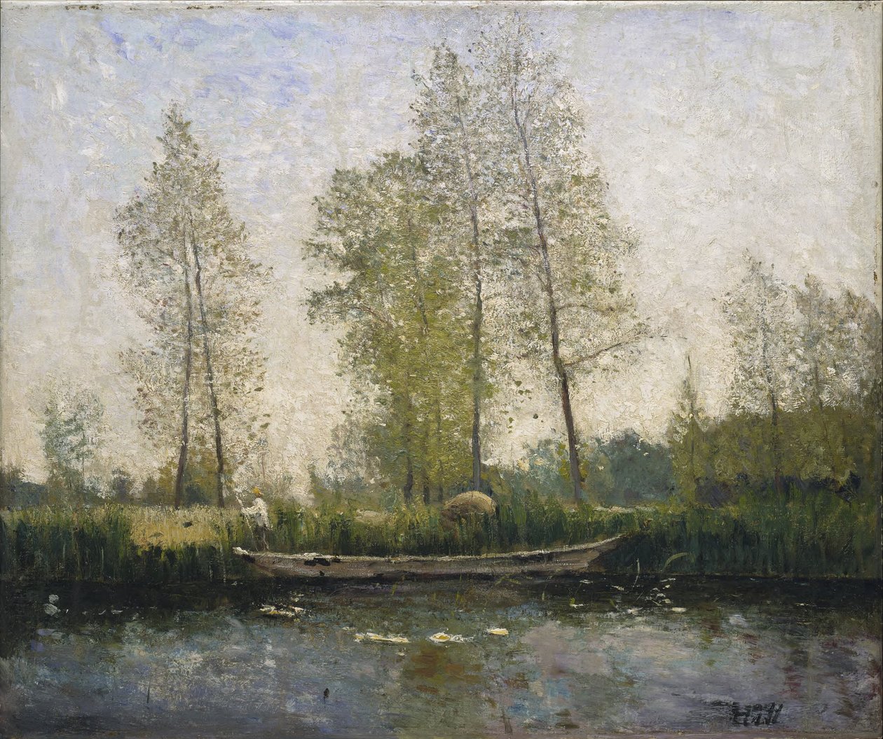 Seine. Motif from Saint-Germain by Carl Fredrik Hill