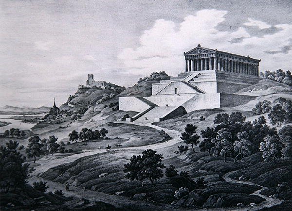 The Walhalla by Carl Friedrich Heinzmann