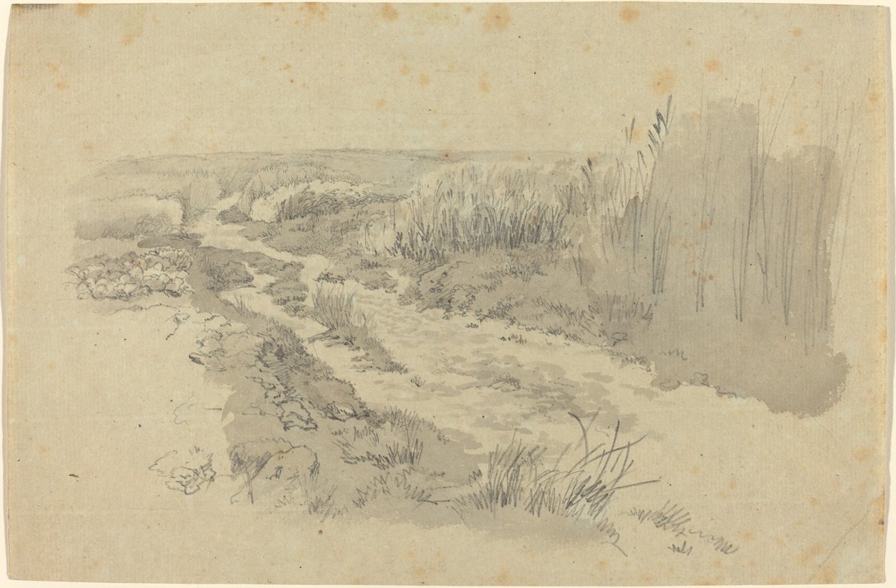 A Path through Fields near Leipzig by Carl Gustav Carus