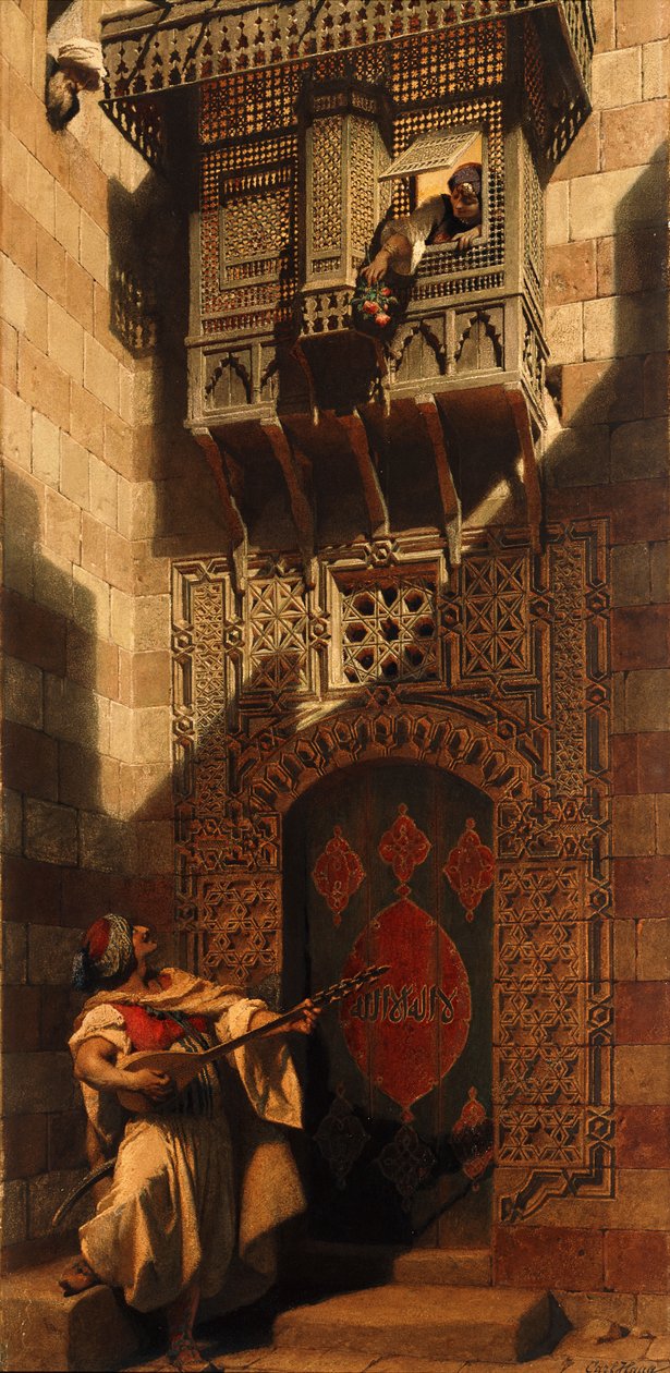 A Serenade in Cairo by Carl Haag