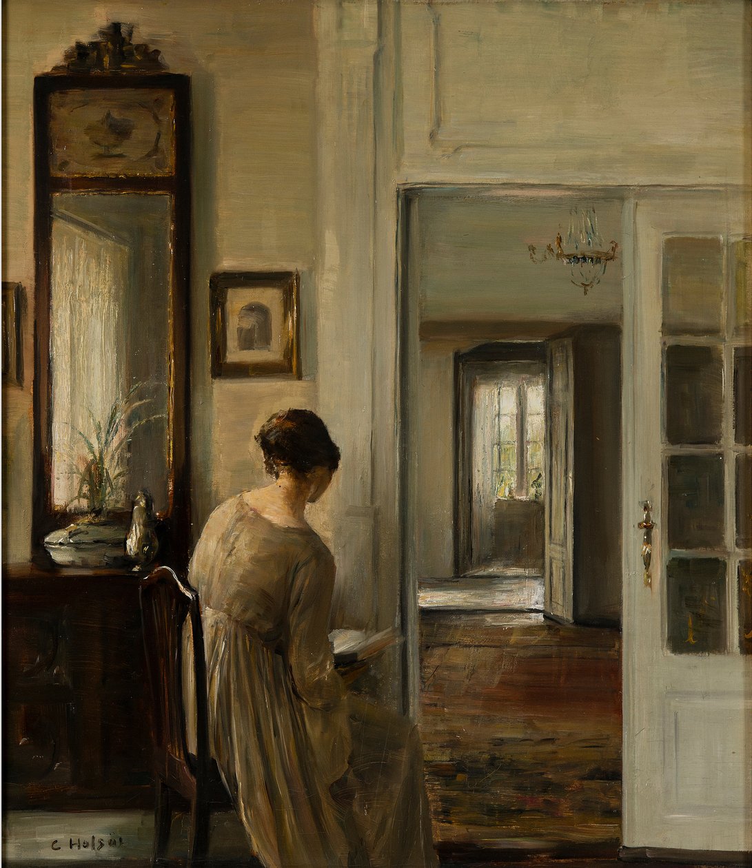 Reading. The Painter