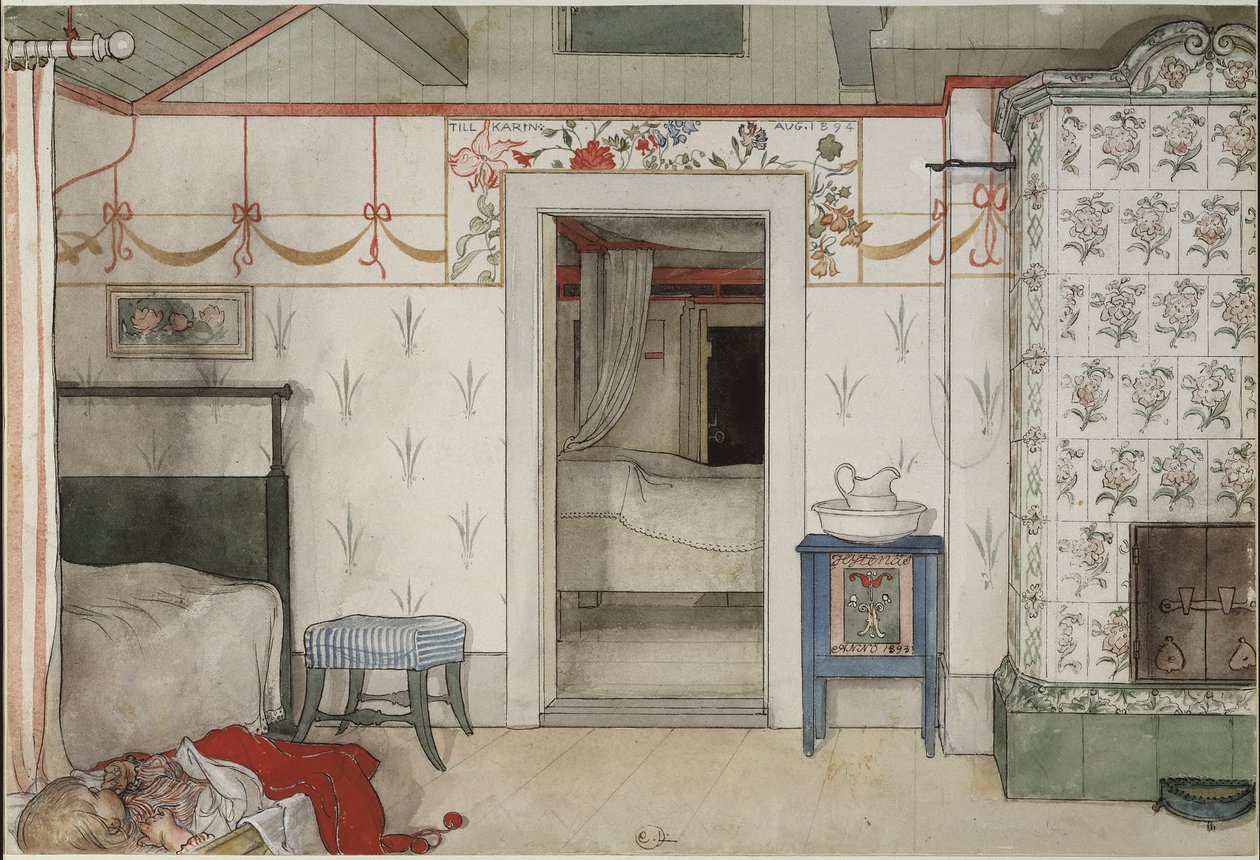 Brita’s Forty Winks by Carl Larsson