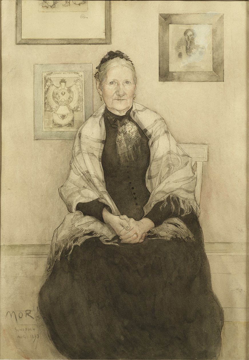 Mother, c.1893 by Carl Larsson