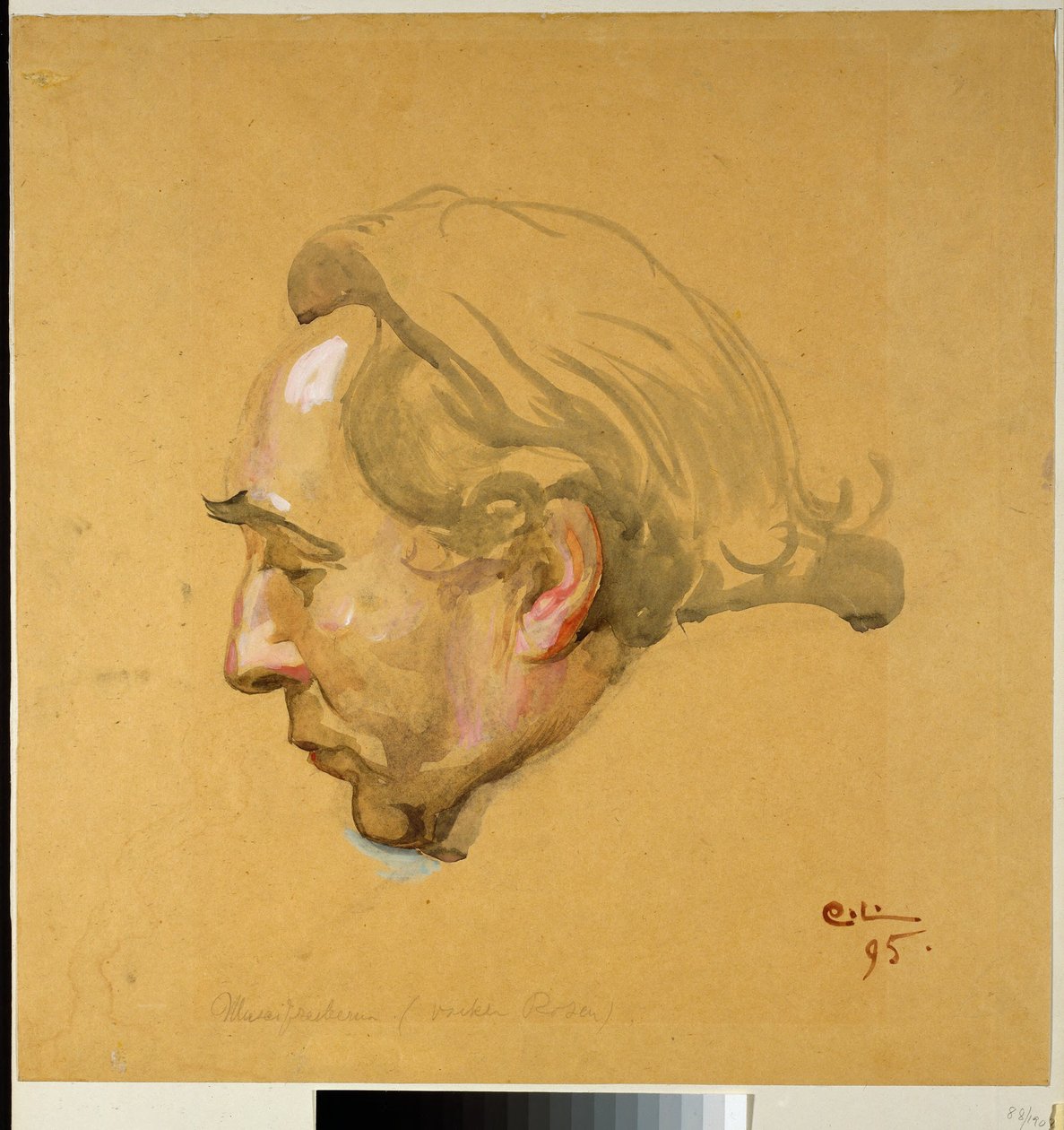 Sergel Frescoes. Study for Sergel