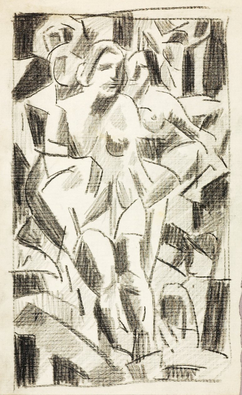 Two Figures by Carl Newman