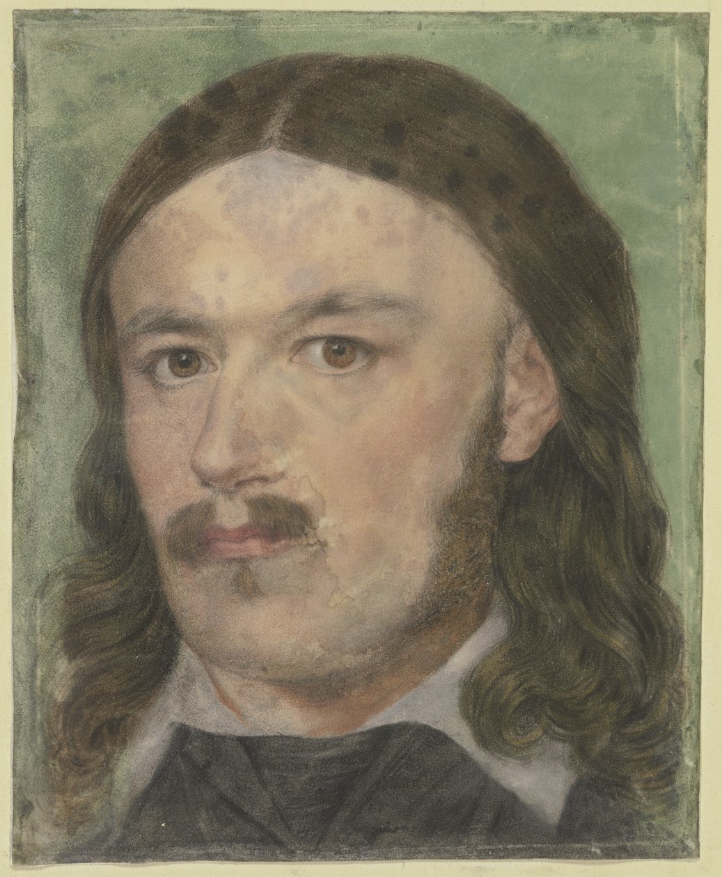 Portrait of the Engraver Carl Barth in Old German Costume by Carl Philipp Fohr