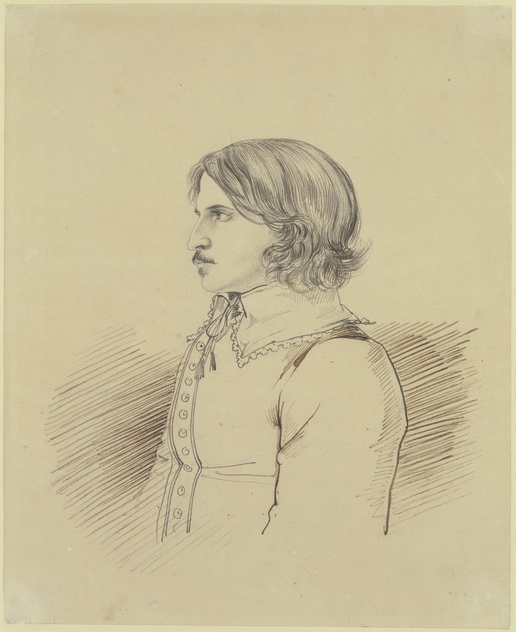 Portrait of an Unknown Student from the Circle of the 