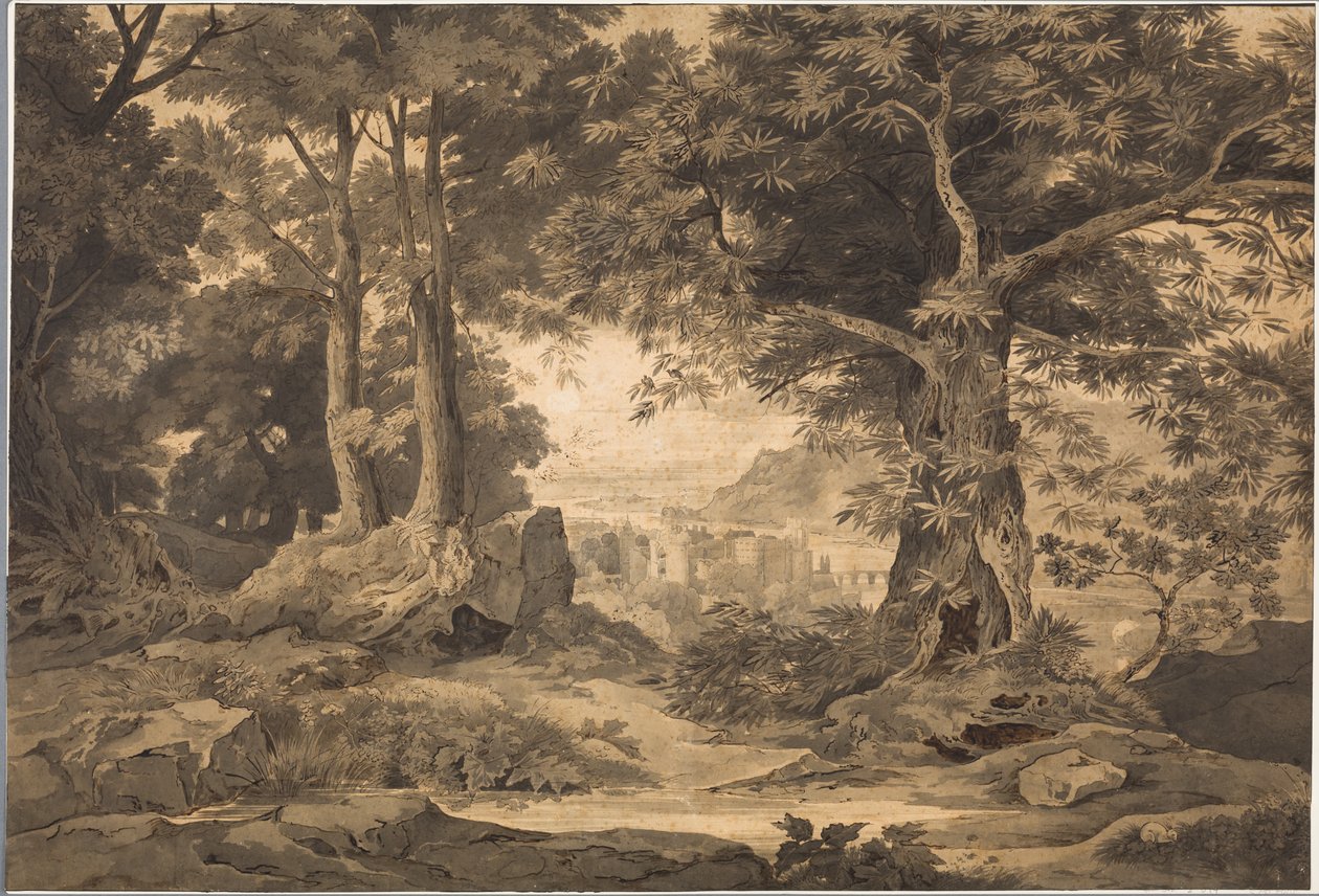 Heidelberg with the Beautiful Distance by Carl Philipp Fohr