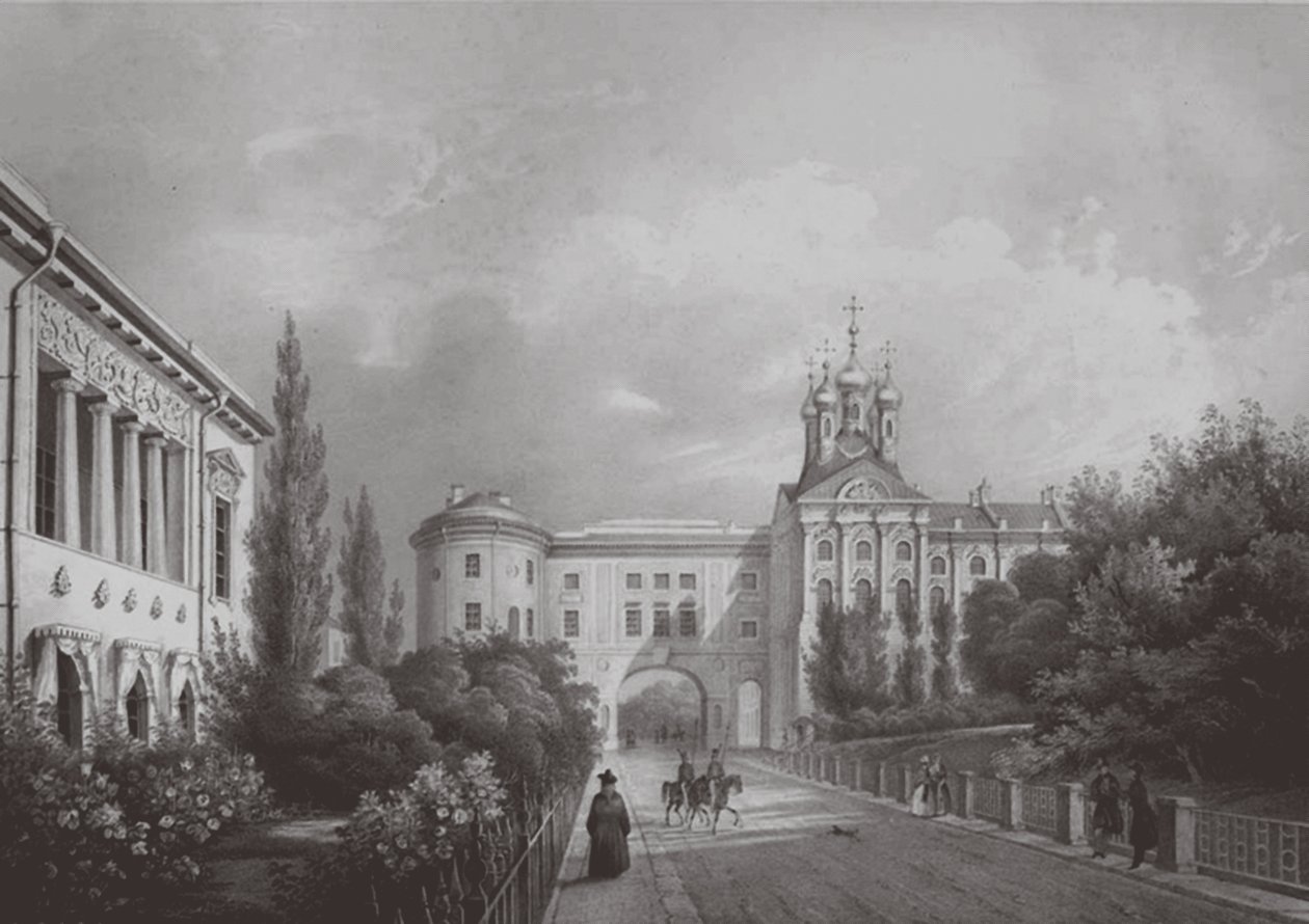 The Imperial Lyceum in Tsarskoye Selo, 1850s by Carl Schulz