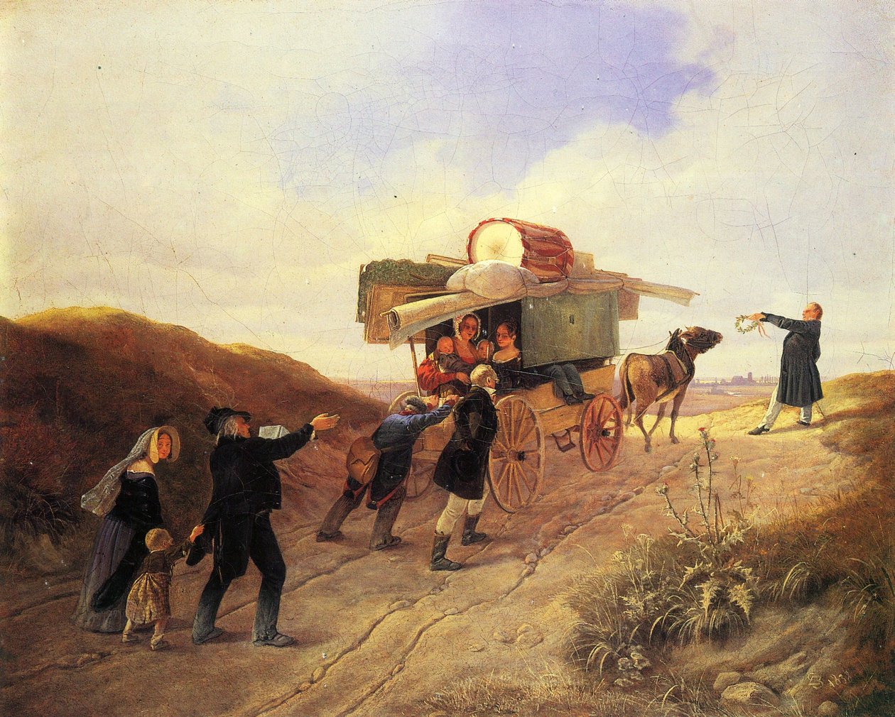 Traveling Comedians by Carl Spitzweg