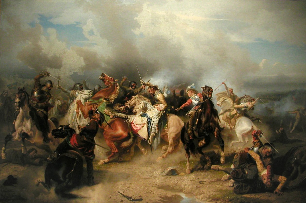 Battle of Lützen (1632) by Carl Wahlbom