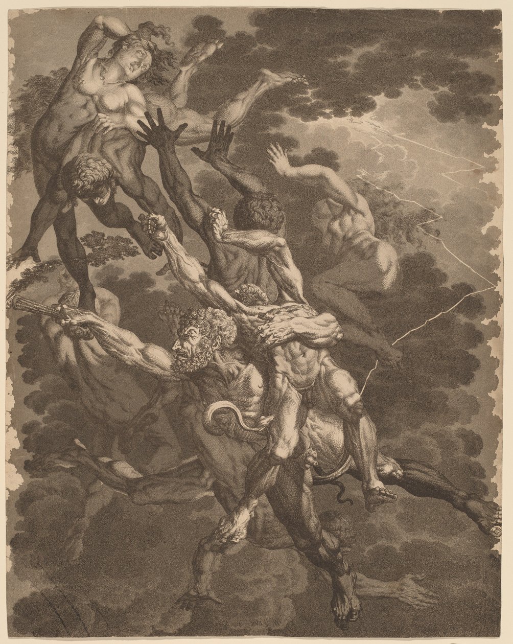 The Damned by Carl Wilhelm Kolbe