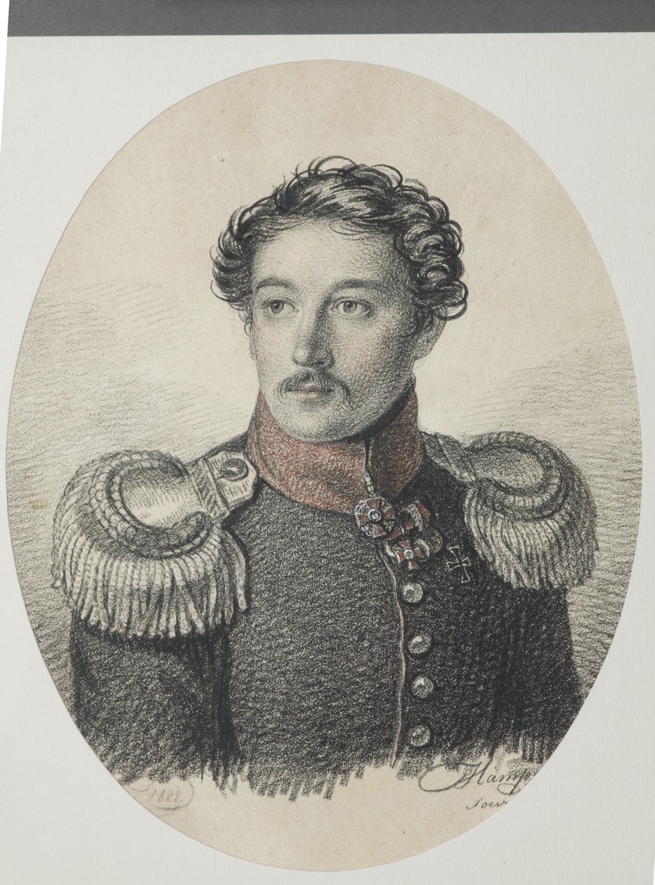Portrait of Nikolay Vasilyevich Khvostov by Carl von Hampeln