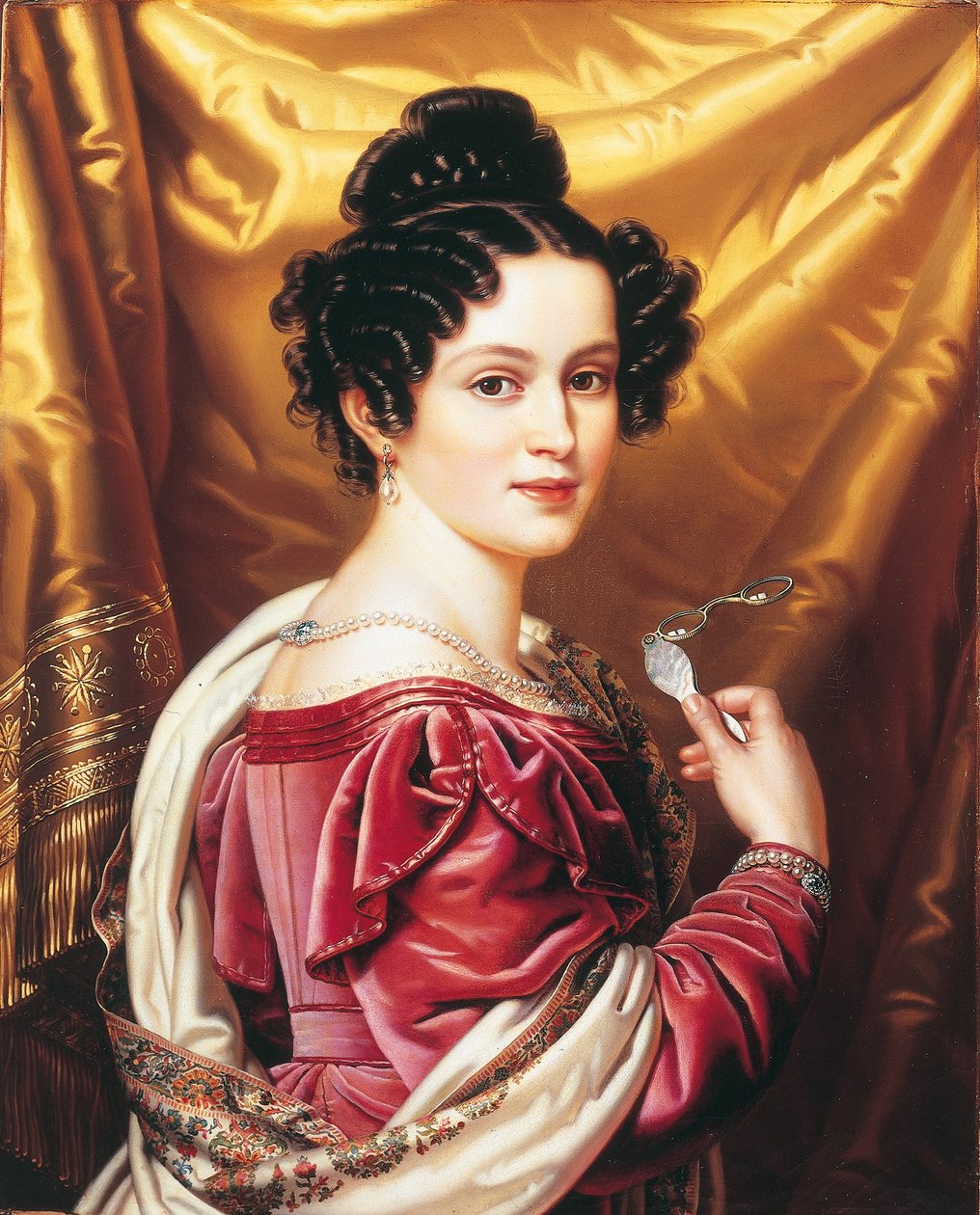 Portrait of Henriette of Austria (1828) by Carl von Sales
