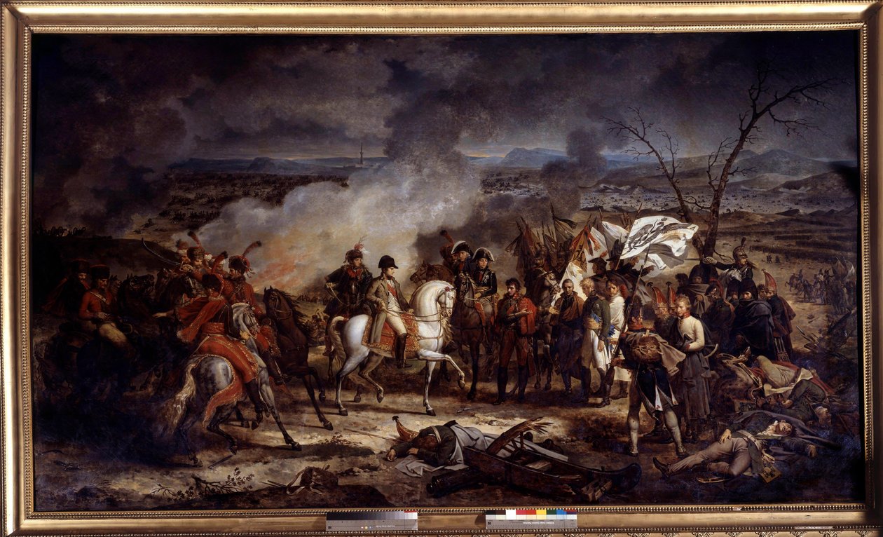 Napoleon I during the Battle of Austerlitz on 2/12/1805 by Carle Vernet