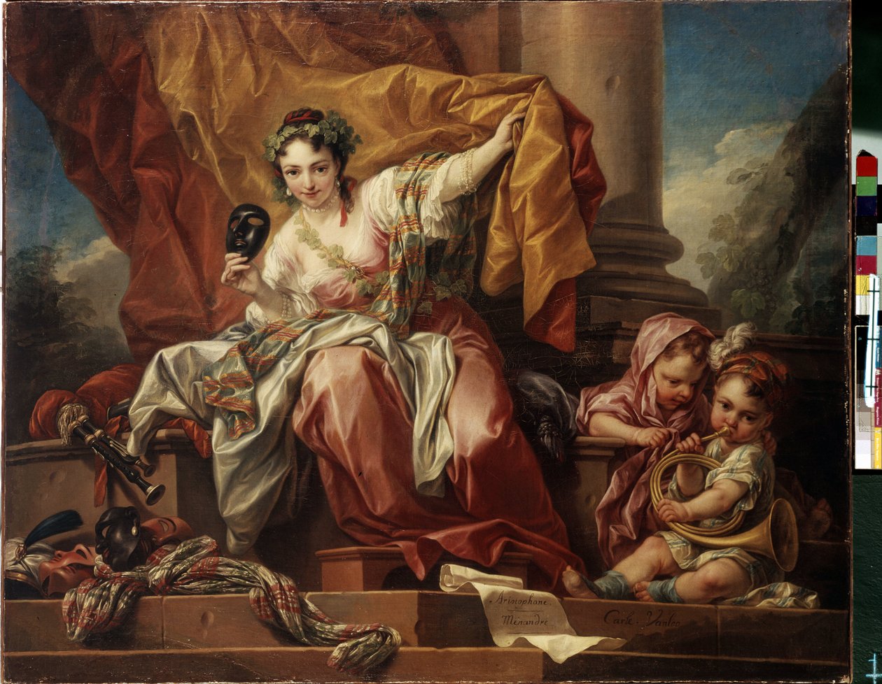 Allegory of Comedy by Carle van Loo