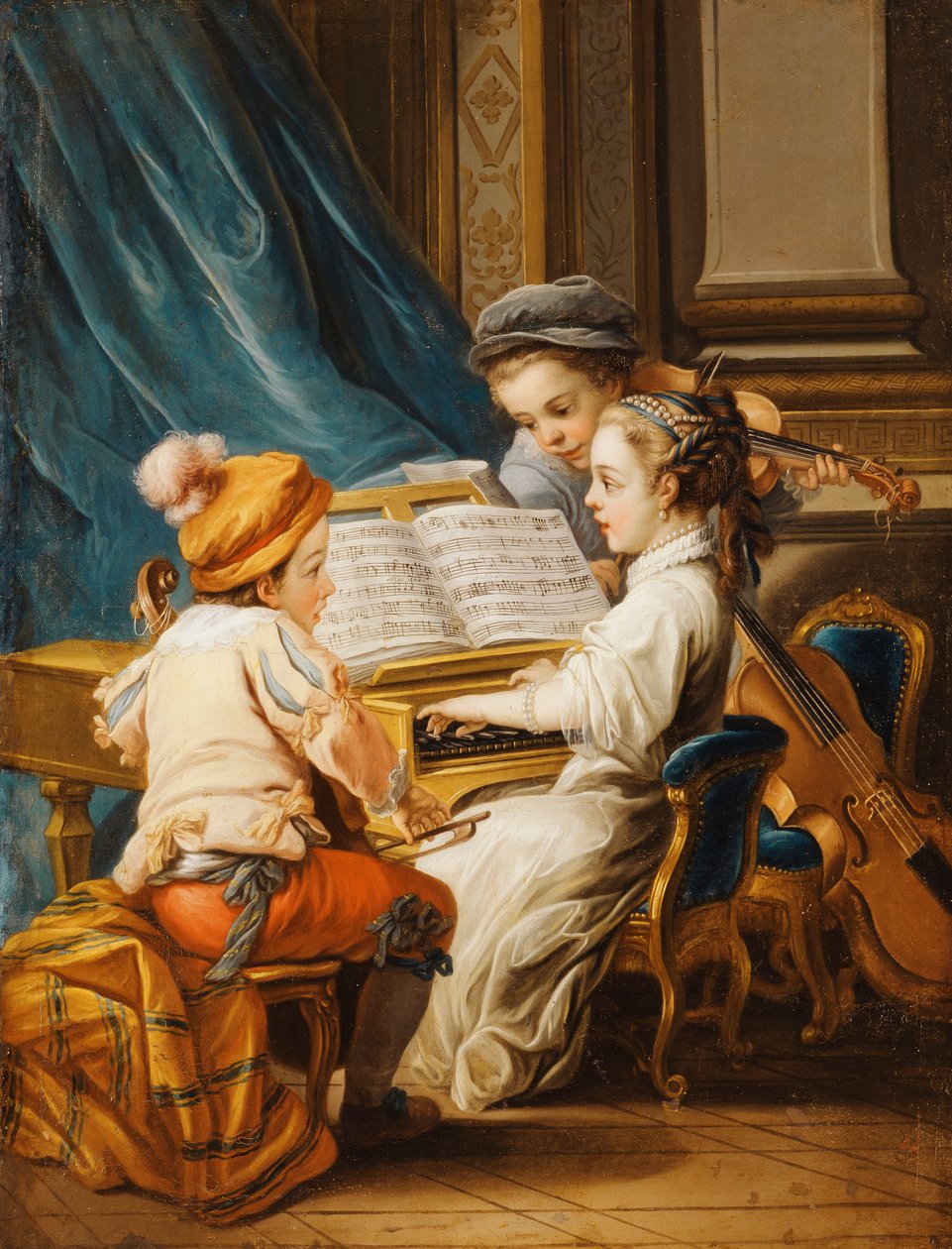 The Four Arts - Music by Carle van Loo