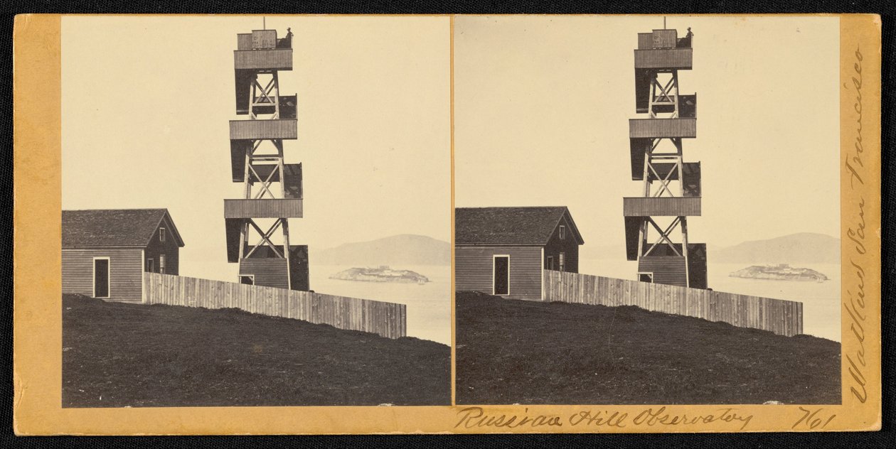 Russian Hill Observatory by Carleton E. Watkins