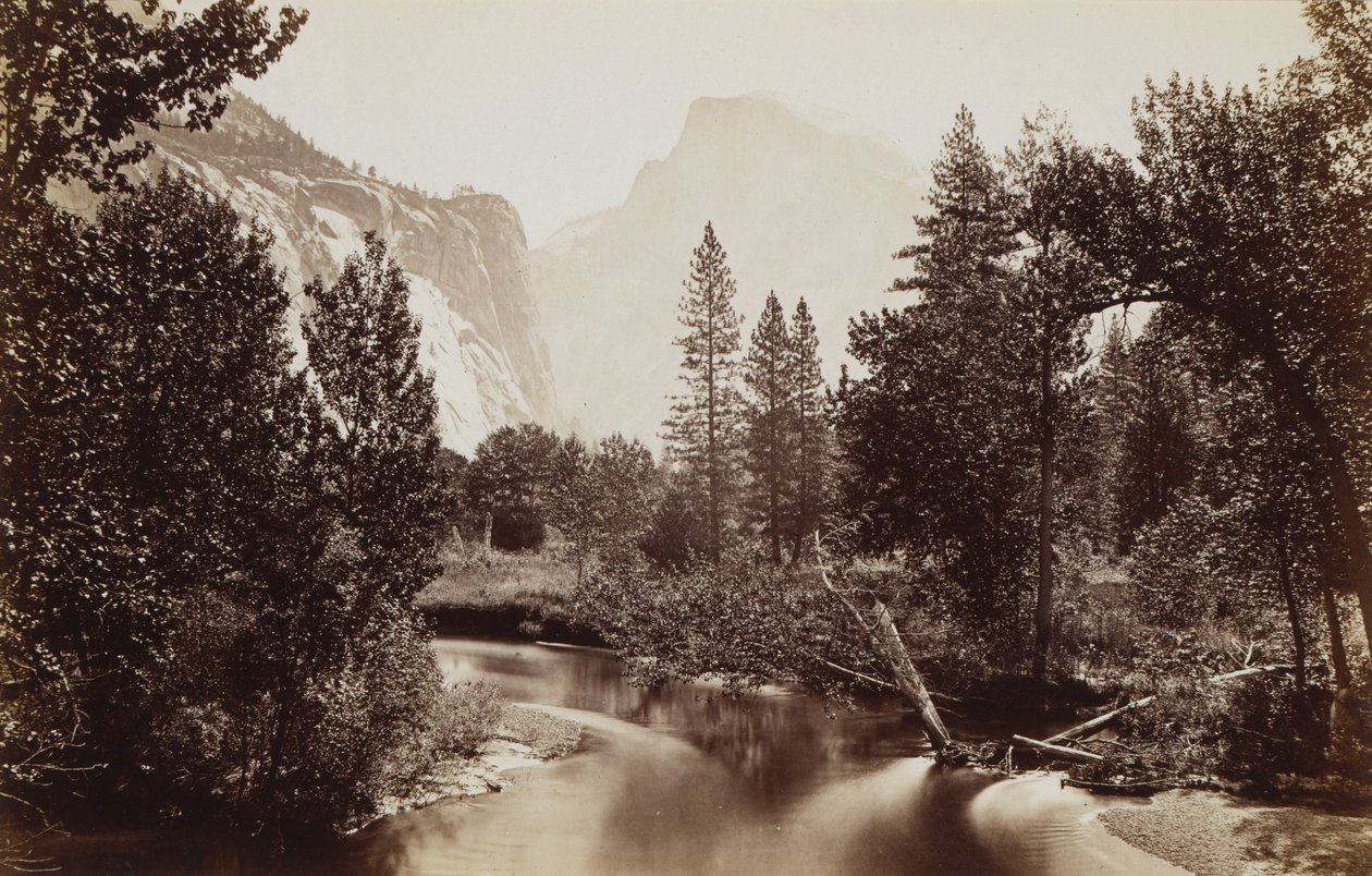 Half Dome, Yosemite, California by Carleton E. Watkins