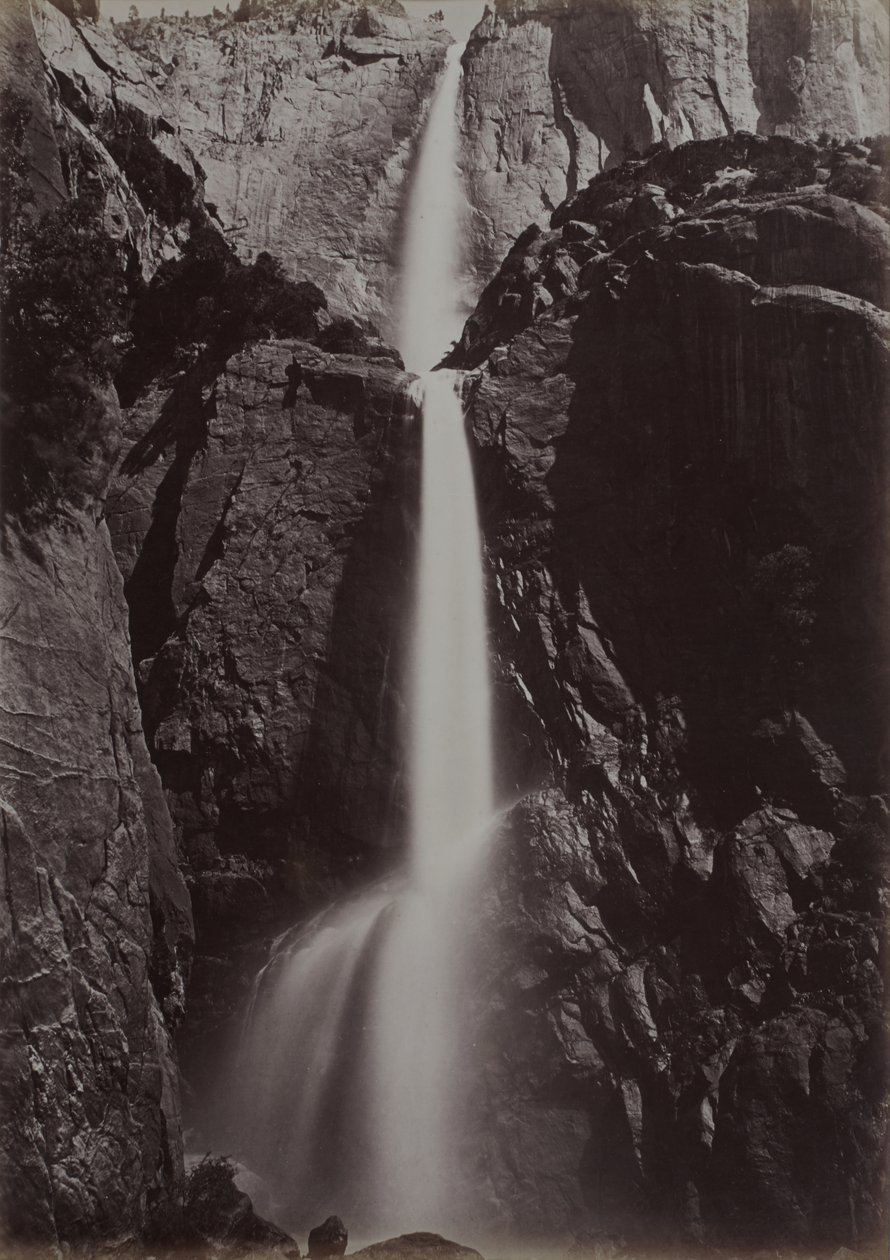 Yosemite Falls, View from the Bottom, c.1878 by Carleton Emmons Watkins