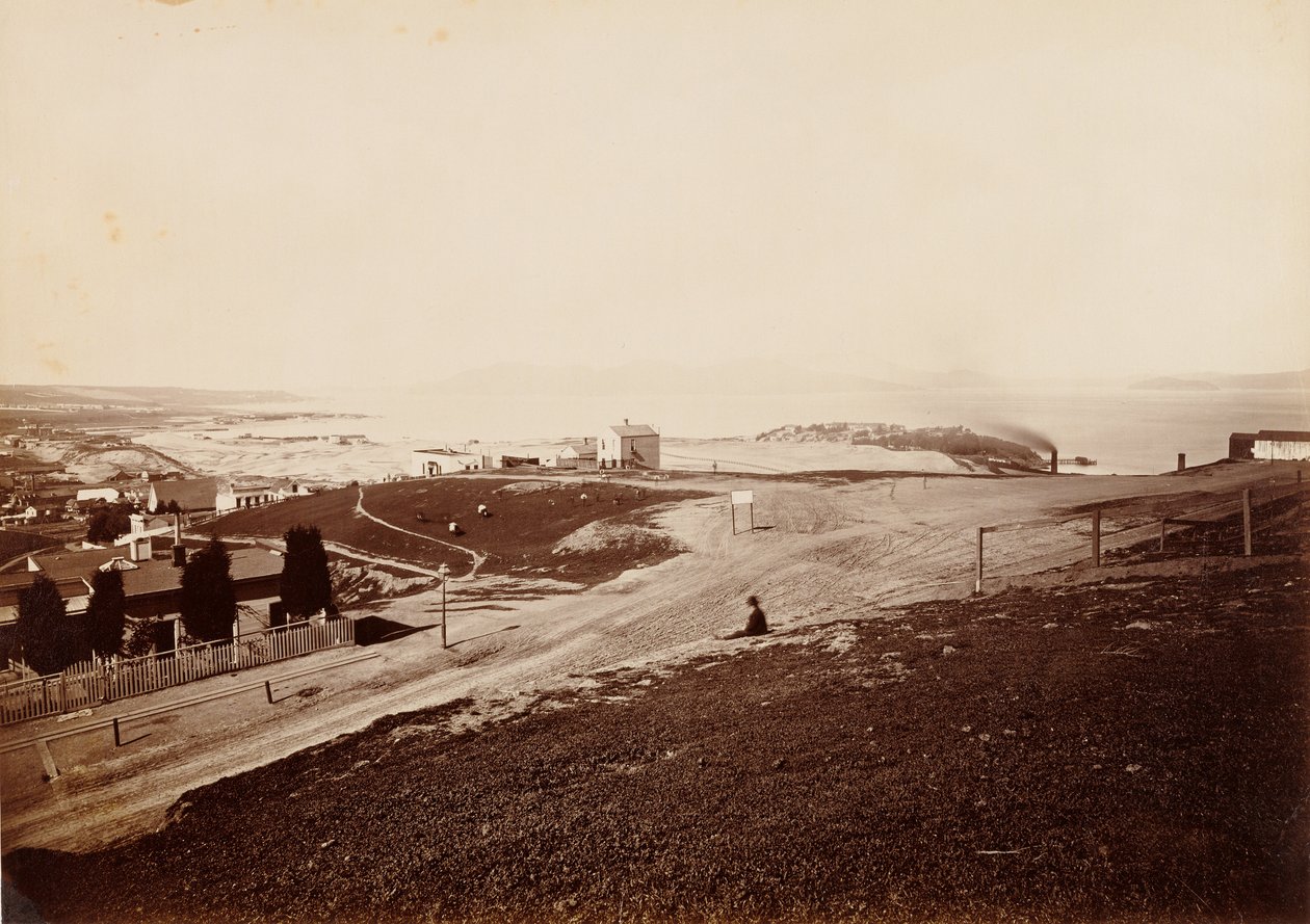 Golden Gate from Russian Hill by Carleton Watkins