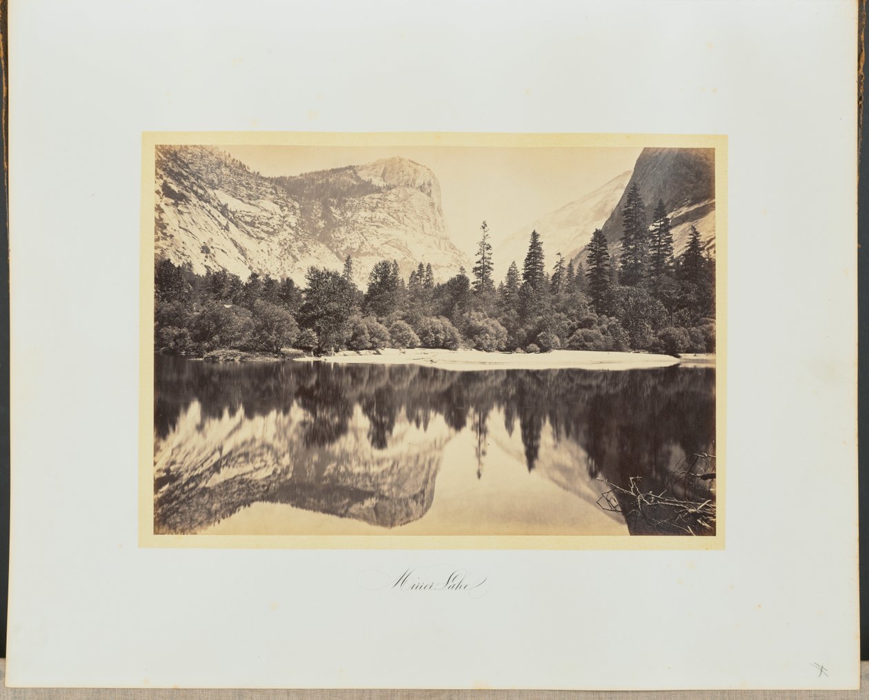 Mirror Lake by Carleton Watkins