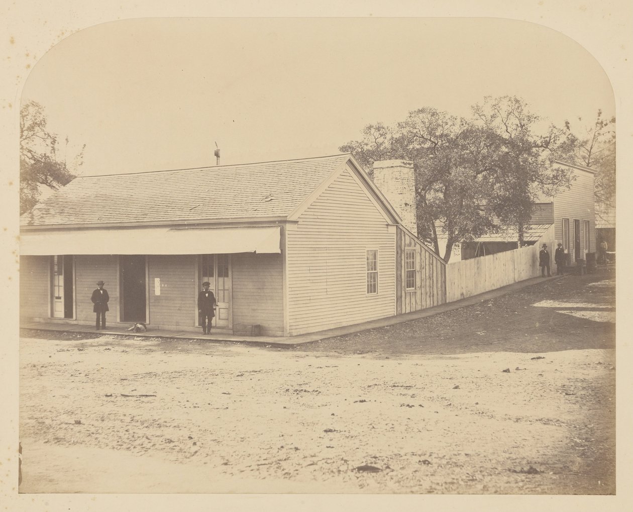Office, Bear Valley by Carleton Watkins